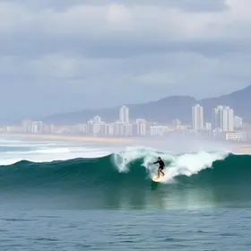 WSL Sunset Saquarema