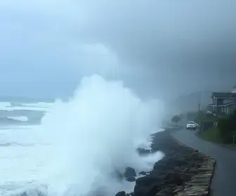 temporal em Saquarema